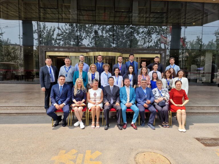 The Executive Director of RTIK, Mr. Milen Dobrev, on an official visit to the People's Republic of China