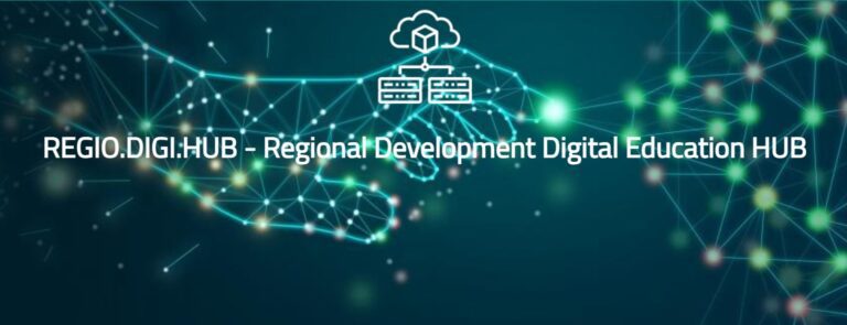 Current news on the Regio.Digi.Hub project: Regional development through digital education